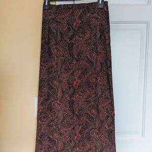 NWOT Briggs New York Maxi Skirt